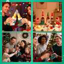 2 x 10pcs Christmas Can Cooler Coozie Combo for Party, Beer Can Coozy 12oz-16oz Bulk for Christmas Party Decoration Supplies