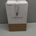 Luminara Grand Pillar Flameless LED Candle, Ivory 6.25" x 15", Battery Operated Real Wax w/Timer, Moving Flame, Realistic Unscented Home Decor Safe