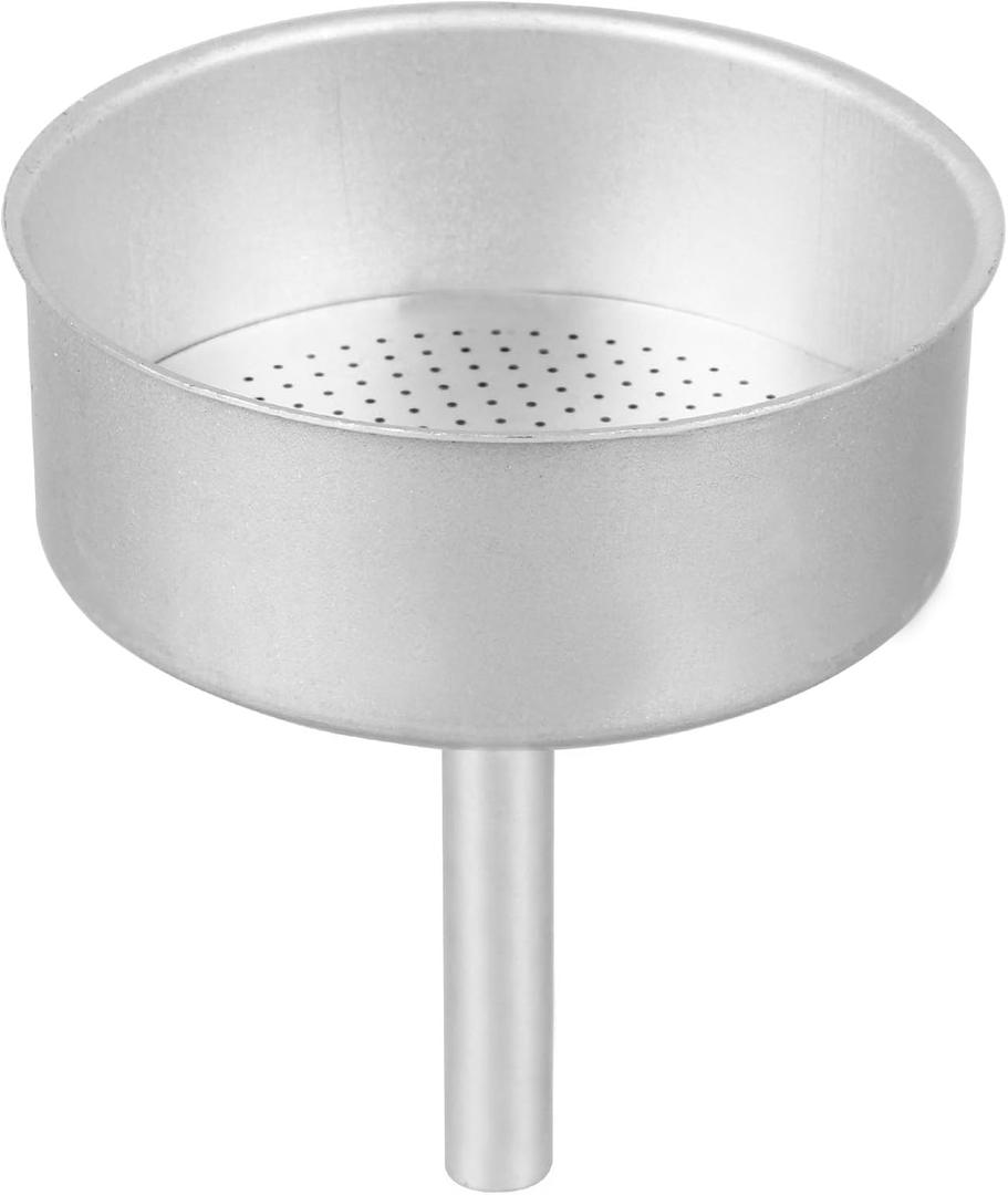 Coffee Pot Replacement Funnel Fits for Mocha Coffee Maker Pot 12-Cup,Moka Pot Funnel Replacement(1 Pcs