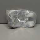 Jutieuo 30 PCS Clear Gift Bags with Handles, 5.9 x 6.3 x 2.8 Inches Reusable Plastic Goodie Bag Transparent Party Favor Bags Bulk for Weddings Birthdays Events, Classrooms & Celebrations