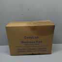 CozyLux King Mattress Pad Cotton Cooling Mattress Cover Deep Pocket Up to 21" Bed Mattress Protector Non Slip Breathable Soft Mattress Topper Thick 450GSM Bed Mattress Topper (78x80) Inches White