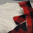 Malier Winter Coat for Dogs - Classic Plaid Fleece Cold Weather Jacket With Pocket, Windproof Warm Vest Clothes (Red, Medium)