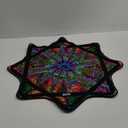 Classic Flow Star - for Beginners & Advanced - Fun & Challenging Flow Toy - Vibrant Colors & Patterns - 27 Diameter - 15 Ounce Weight (Cosmic Coil)