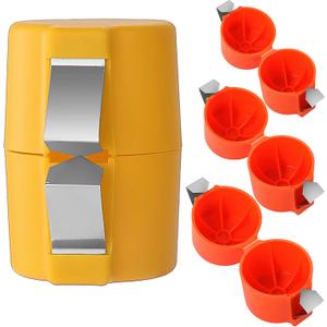 Egg Shell Opener, 2025 New Egg Cracker Tool for Raw Eggs, Handheld Eggs Breaker Multifunctional Egg Cutter Egg Cracker(3Pcs)