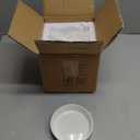 Ramekins 8 oz - Oven Safe Shallow Ramekins for Creme Brulee Dishes- Ceramic Souffle Dishes Quiche Dish Mini Tart Pans for Individual Serving,White Puddings Cups Small Pie Pan Sauce Ramiken Set of 6