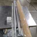 Outdoor Roller Shade, Exterior Cordless Patio Roll Up Blinds with Splicing Design, Cordless Shade Cloth Roll Blinds for Porch Gazebo Pergola Balcony Backyard (8' W x 6' H, Sesame)