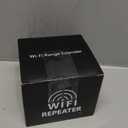 AX3000 WiFi 6 Extender, Dual Band WiFi Extender Signal Booster, Internet Booster with Gigabit Ethernet Port, Covers Up to 12,000sq.ft and 99 Devices, Faster Speed and Easy Setup, Black