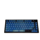 Keyboard Black And Blue Bluetooth Slice 75 HE