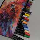 30 Colors Acrylic Paint Markers, Dual Tip Fine and Brush Tips for Detailed Art, Crafting, Rock Painting, Wood, Glass, Ceramic, and More