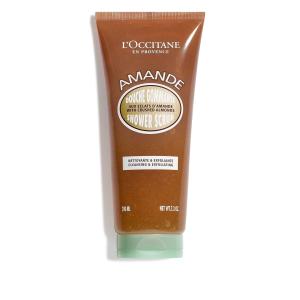 LOccitane Almond Shower Scrub, 2-In-1 Exfoliating Body Wash with Nourishing Oil Removes Dead Skin Cells & Cleanses for Smooth, Soft & Radiant Skin