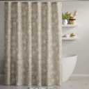 HD Designs Shower Curtain and Rug Set - Floral, 14 piece