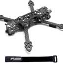 225mm FPV Racing Drone Frame Carbon Fiber 5 inch Quadcopter Freestyle Frame Kit with Lipo Battery Strap
