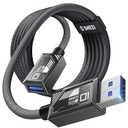 USB Extension Cable, USB 3.0 Extension Cable Type A Male to Female USB Extender Cord [5Gbps High-Speed Data Transfer] for Webcam/Camera/Phone/Hub/Mouse/Keyboard/Printer/Hard Drive-6.6FT
