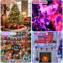 300 LED Color Changing Christmas Lights, 35 Colors 98FT String Lights Easter Decorations, Waterproof Twinkle Fairy Light Clear Wire for Bedroom Indoor Outdoor Holiday Xmas Tree Wedding Party