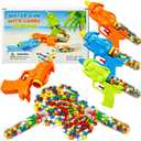 Candy Water Guns for Kids Adult, 3 Pack Water Squirt Gun with Candy Storage
