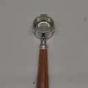 54mm Bottomless Portafilter with 3 Ears, Includes Magnetic Dosing Funnel, Etched & Sintered Filter Screens, Double Shot Basket, Stainless Steel Holder with Redwood Handle, Fits Breville54mm Machines