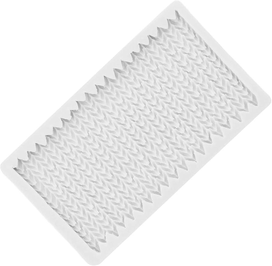 3D Knitting Texture Silicone Mold Christmas Cake Border Fondant Molds Cake Decorating Tools Chocolate Gumpaste Moulds