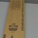 Hot Air Brush Blow Dryer in One, 4-in-1 Ionic Hair Dryer and Styler Volumizer with 3.2" Oval Barrel, 33000RPM High-Speed Motor, Hot Air Straightener Brush, All Hair Types KNS-M8