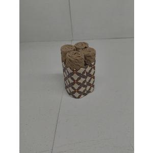 SDS for HD Designs Dishcloth With Holder - Brown, 4 pk