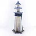 Sail Boat Wooden Lighthouse 10.6" High Nautical Themed Rooms Lighthouse Home Decor