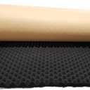 BookishBunny High Density Self Adhesive Acoustic Foam Egg Crate Panel Studio Foam Wall Panel 39" x 78" (1.5 inch, Black)