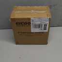 GICOOL 8" x 2" Flat-Free Solid Rubber Tire and Wheel with Ball Bearings and 5/8" Axle Bore Hole, 2" Offset Hub, For Hand Truck Dolly Trolley Garden Wagon Cart Generator Replacement Tire, 2 Pack