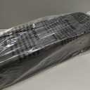 Pamo Babe Portable Crib Baby Playpen with Mattress and Carry Bag Grey