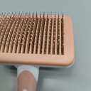 Pet Brush Dog Brush, Cat Brush, Pet Slicker Brush, Easy To Clean The Hair On The Brus, The Effective Tool For Pet Grooming And Removal Shedding Hair Pet Brushes(Orange) 