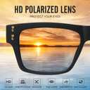 logclub Polarized Sunglasses Men Womens Retro Driving Sun glasses UV Protection Classic Men’s Sunglasses