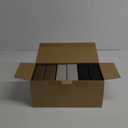 Teling 36 Pcs Pen Gift Box with Cushion Pen Presentation Display Box Business Present Collection Case Sets in Black, Silver, Gold (Lid Style)