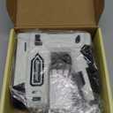 Bielmeier Electric Staple Gun, 2 in 1 Lithium-ion Electric Stapler, 4V Cordless Brad Nailer Kit with Staples Nails, USB Charger, Power Tacker for Upholstery, Material Repair, Carpentry, DIY (Black)