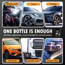 2 x 2025 Professional Car Headlight Restoration Kit - Ultimate Stain Remover & Polishing Paste for Lasting Clarity & Scratch Removal