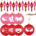 36 Pcs Red Pink Punching Balloon Heavy Duty Punch Balloon for Party Favors