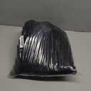 Arotive Luxury Chenille Bathroom Rug Mat, Extra Soft Thick Absorbent Shaggy Bath Rugs, Non-Slip Machine Wash Dry, Plush Bath Mats for Bathroom, Shower and Tub, 40x24, Black