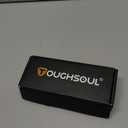 TOUGHSOUL Mlok/Picatinny Tactical Flashlight 2400 Lumen with Momentary Strobe Function, Weapon Light with Rechargeable Battery and Battery Level Indicator