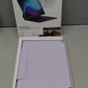 ESR iPad Air 13 Inch Case Keyboard (M3/M2, 2025/2024), Easy-Set Magnetic Stand, Portrait/Landscape Mode, Removable Case with Multi-Touch Trackpad, Rebound 360 Series, Purple