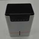 Dehumidifier,75 OZ Water Tank (500 sq.ft) Dehumidifiers for Home,Quiet Dehumidifier for Bathroom Bedroom Basement RV with 12H Timer,Auto Shut Off,7 Colors LED Light,Sleep Modes (2200ML)