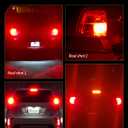 AUXLIGHT 2057 1157 2357 7528 2057A 1157A 2357A LED Bulbs Brilliant Red, Ultra Bright 60-SMD LED Replacement for Brake/Tail Lights, Blinker Lights, Turn Signal/Parking or Running Lights (Pack of 2)