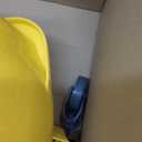 Commercial Mop Bucket with Side Press Wringer on Wheels,Industrial Heavy Duty Mop ldeal for Household and Public Places Floor,35-Quart(Yellow)