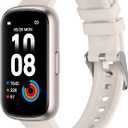 Fitness Tracker with 24/7 Heart Rate, Blood Oxygen, Sleep Monitor, 3ATM Waterproof Fitness Watch/Smart Watch/Activity Tracker, Pedometer/Step Counter, Calorie Tracker for Women Men, Starlight
