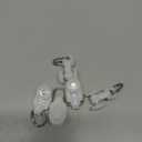 50 Pcs Curtain Glider Track Rail Runners, Heavy Duty Mute Wheel Curtain Glider Hooks with Dual Rollers for Universal Ceiling Drapes Room Dividers Shower Curtains Window Treatments