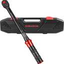 1/2-Inch Drive Torque Wrench 10-170ft.lb/13.6-230.5Nm, 3% Precision Dual Direction Torque Wrenches with 72-Tooth Dual Range Scales
