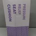 C CUSHION LAB Patented Pressure Relief Seat Cushion for Long Sitting Hours on Office/ Home Chair, Car, Wheelchair - Extra-Dense Memory Foam for Hip, Tailbone, Coccyx, Sciatica - Light Grey