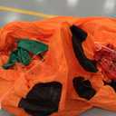 Leyndo 20Ft Giant Thanksgiving Inflatables Pumpkin Decorations Outdoor Extra Large Blow Up Pumpkin with Blower Built-in LED Lights for Party Yard Commercial Use Holiday Fall Festival Garden Lawn Decor