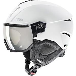 uvex Instinct Visor - Adjustable ski & Snowboard Helmet with Integrated Visor for Women & Men (SMALL (20 6/7 - 21 2/3 in), black matte)