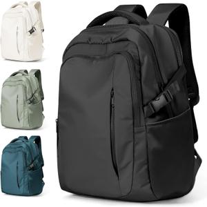 suwasp Large Travel Backpack for Women Men Mochila Airline Approved Carry On Personal Item Backpack Bag Frontier Airlines Personal Item Travel Bag Flight Approved Luggage Backpack - Black