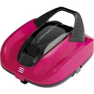 Cordless Robotic Pool Cleaner, Portable Swimming Robotic Pool Vacuum Self-Parking Technology,150Mins Runtime,Pool up to 900 Sq.Ft, Ideal for Above-Ground Pools