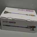 Cordless Vacuum Cleaner, 650W 55KPA 70Min Powerful Vacuum Cleaners for Home, Self-Standing Stick Vacuum Cordless Rechargeable/ Anti-Tangle/OLED Screen/1.8L Cup for Home Pet Hair/Carpet/Hardwood Floor (Purple)