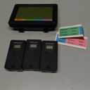 Weather Station Wireless Indoor Outdoor with 3 Sensors, Indoor Outdoor Thermometer with Digital Atomic Clock & Dual Alarm, Temperature Humidity Monitor and Barometer with Backlight for Forecast