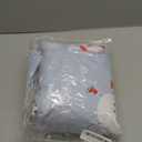 JSD Snowman Kids Sheet Set Full Size, 4 Piece Blue Snowflakes Christmas Printed Microfiber Sheets Deep Pocket